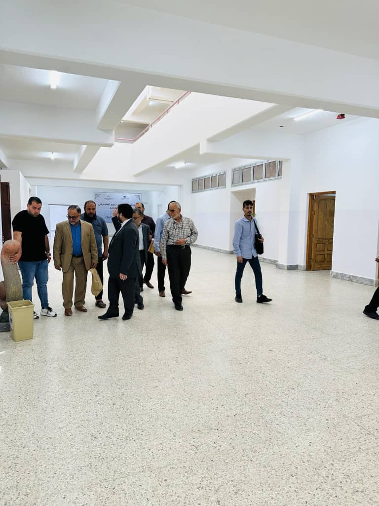 جولة تفقدية داخل الكلية الإربعاء الموافق  08/05/2024
