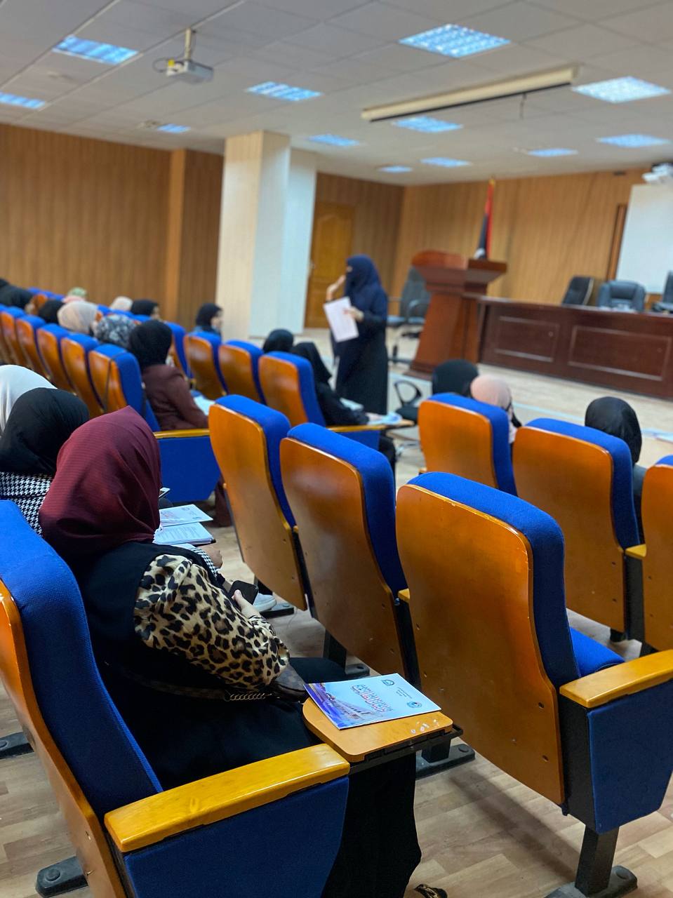 ملتقى تعريفي للطالبات الجدد بقسم رياض الأطفال